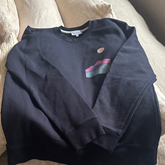 Norse Projects Black Crewneck Sweater with Abstract Design - Picture 2 of 5